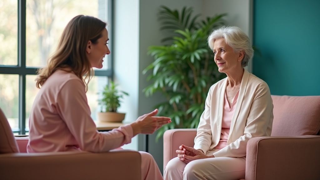 Physician consultation about hormone pellet therapy at Harmony Aesthetics Spa in Spring TX