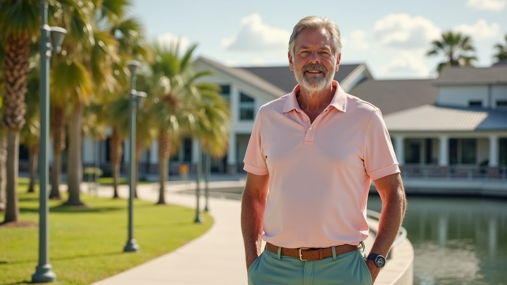 Man enjoying an outdoor active lifestyle