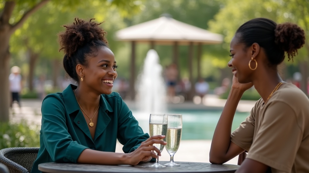 Two women enjoying a casual dinner together at a restaurant, illustrating social occasions patients navigate during a weight loss program